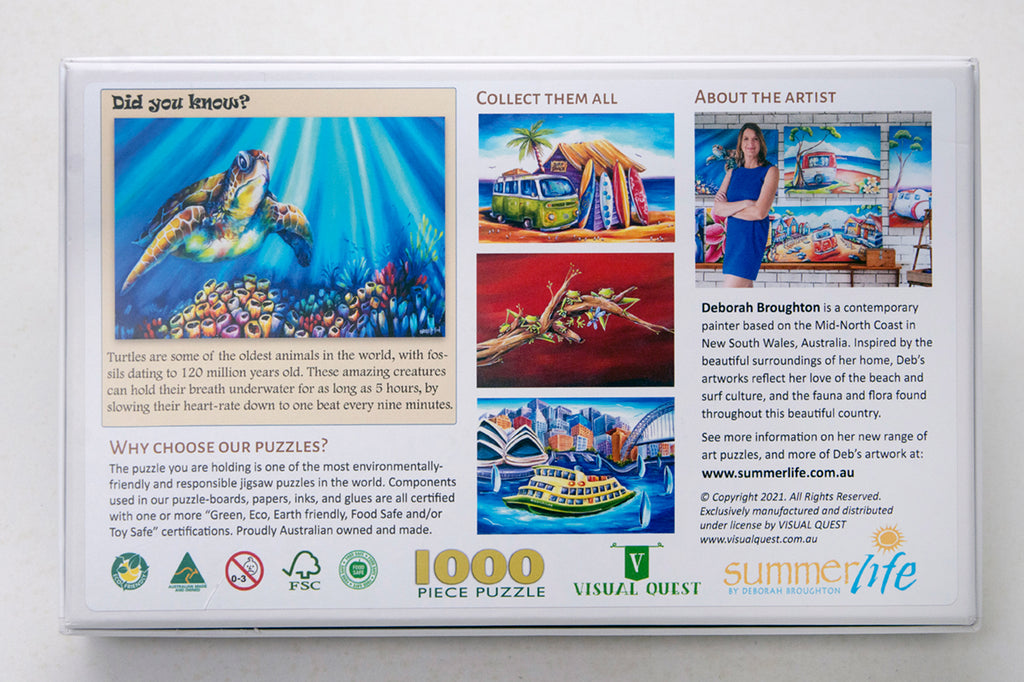 Turtle Reef - 1000 Piece Puzzle