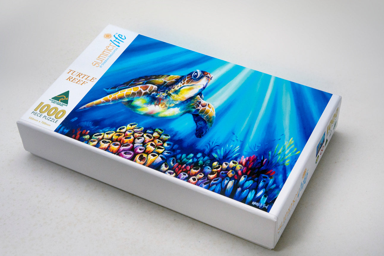 Turtle Reef - 1000 Piece Puzzle